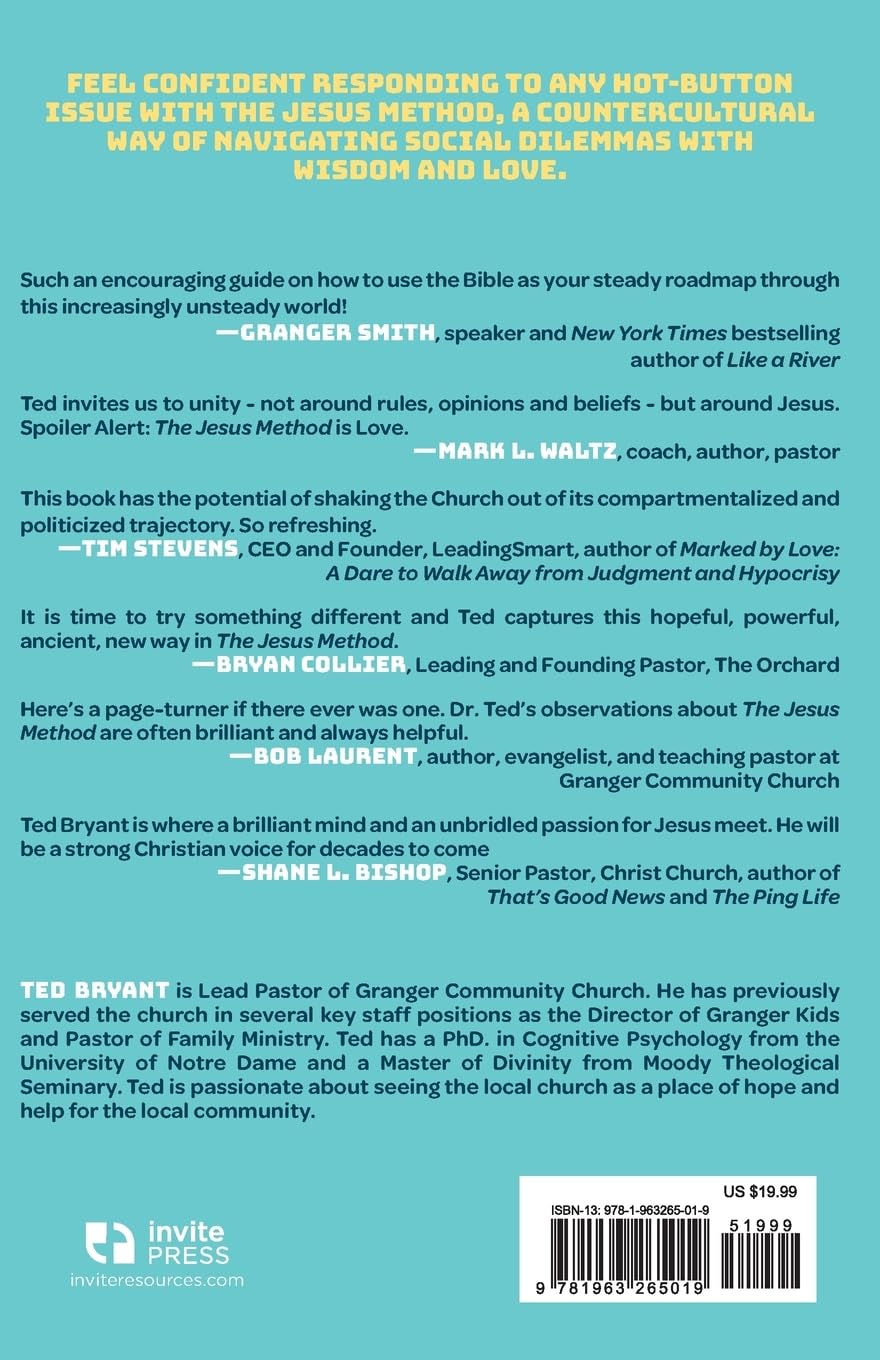 The Jesus Method: A Reliable Approach to Navigating Today's Urgent Social Issues