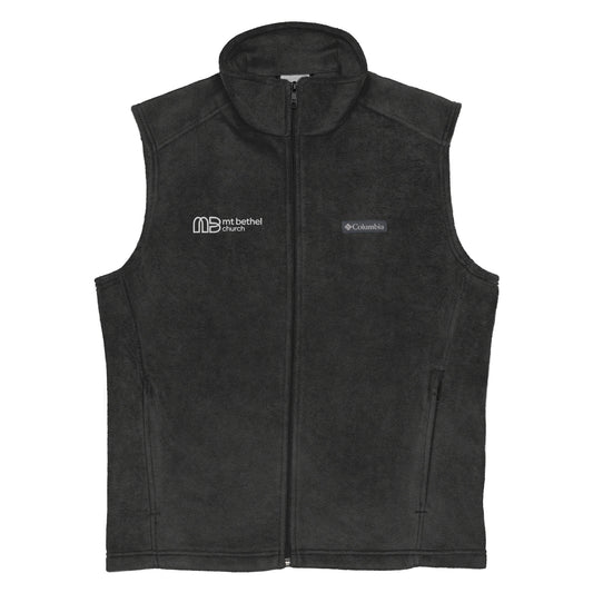 Mt. Bethel Church Men’s Columbia fleece vest